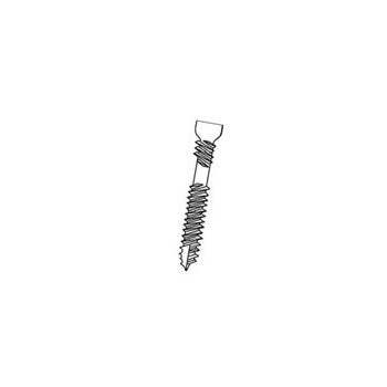 GRK Fasteners 16079 Composite Screw, Reverse Thread 8 x 2 1/2 inch